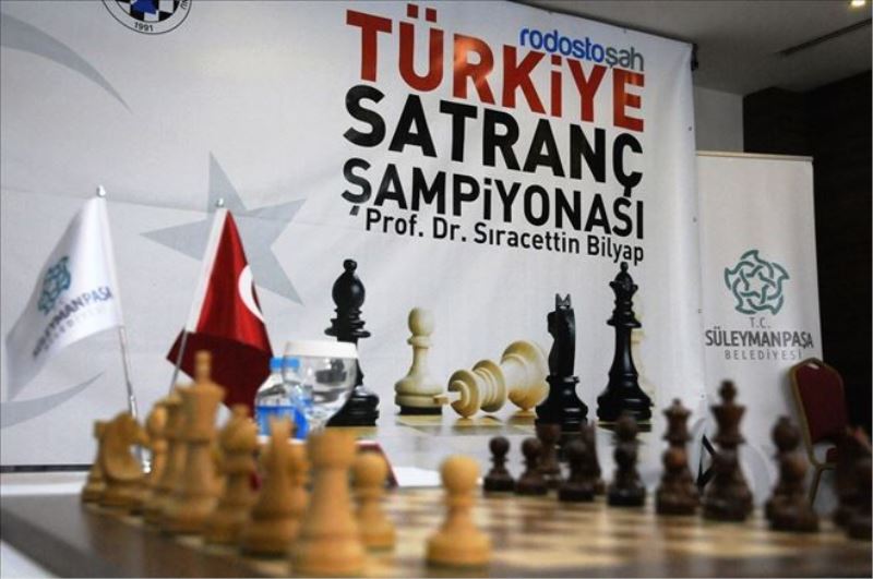 Türkiye Satranç Şampiyonası Süleymanpaşa´da başladı