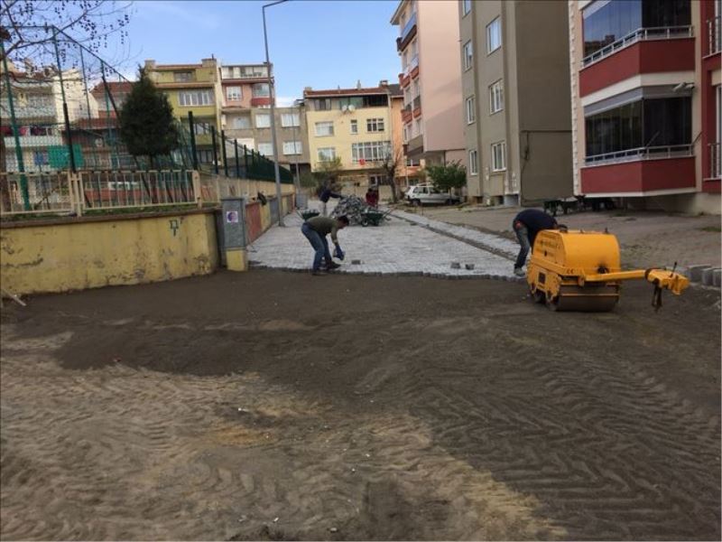 Süleymanpaşa Belediyesi yol yapım sezonunu açtı 