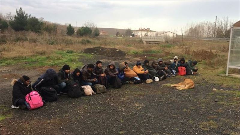 Muratlı´da 26 kaçak göçmen yakalandı
