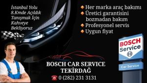 Son: “Araçlarınız Bosch servis kalitesiyle bize emanet”