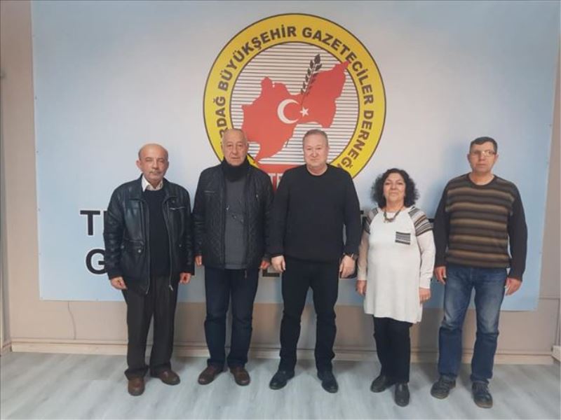 Atatürkçü Düşünce Derneği Gazeteciler Derneğimizi ziyaret etti
