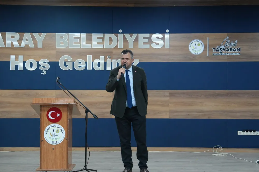 BAŞKAN TAŞYASAN MUHTARLA BULUŞTU