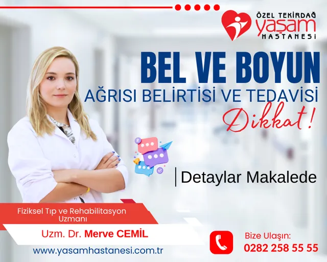 ÖZEL TEKİRDAĞ YAŞAM HASTANESİ;