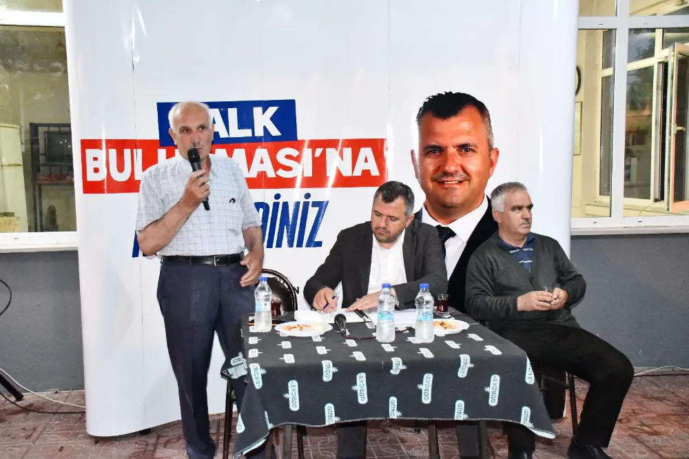 Halk toplantıları Bahçedere ile devam etti
