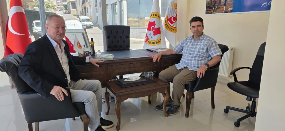KAYMAKAM MURAT EREN DERNEĞİMİZİ ZİYARET ETTİ